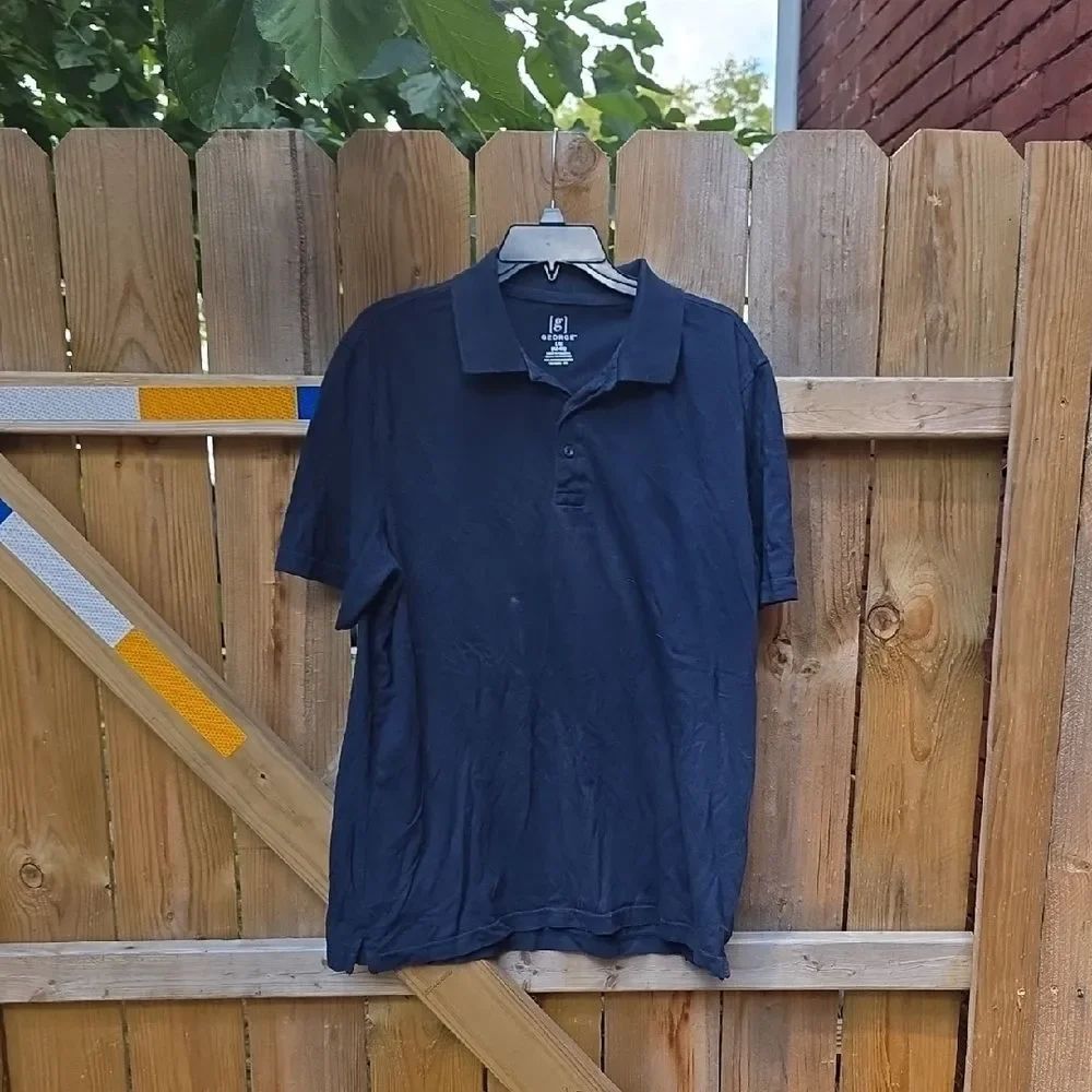 George Men's Dark Polo Shirt